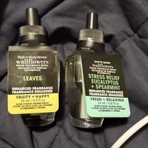 2 Bath and Body Works Wallflower plugs